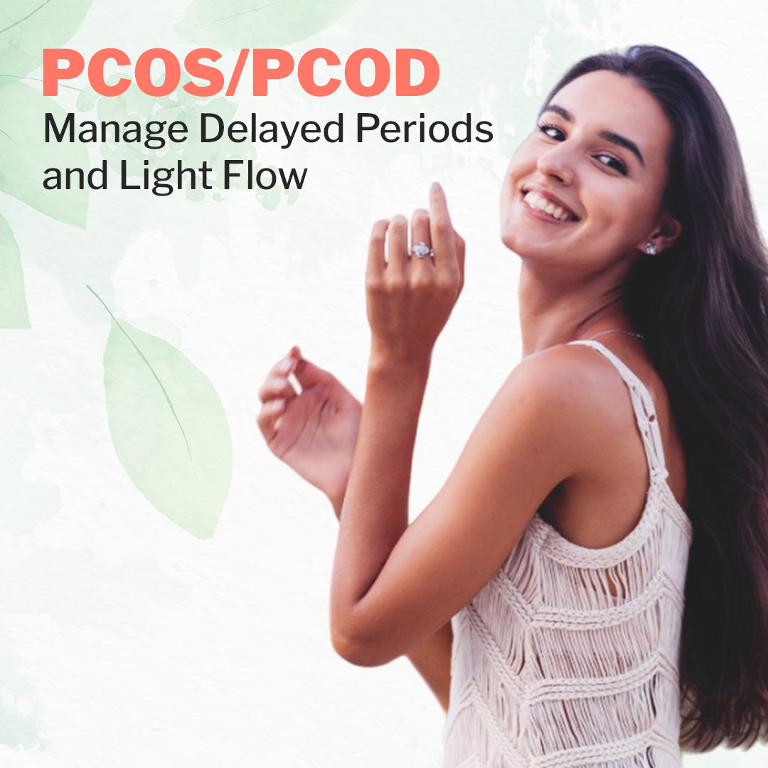 Inaari Delayed Period Ayurvedic Tablets for PCOS/PCOD- 60N Tablets