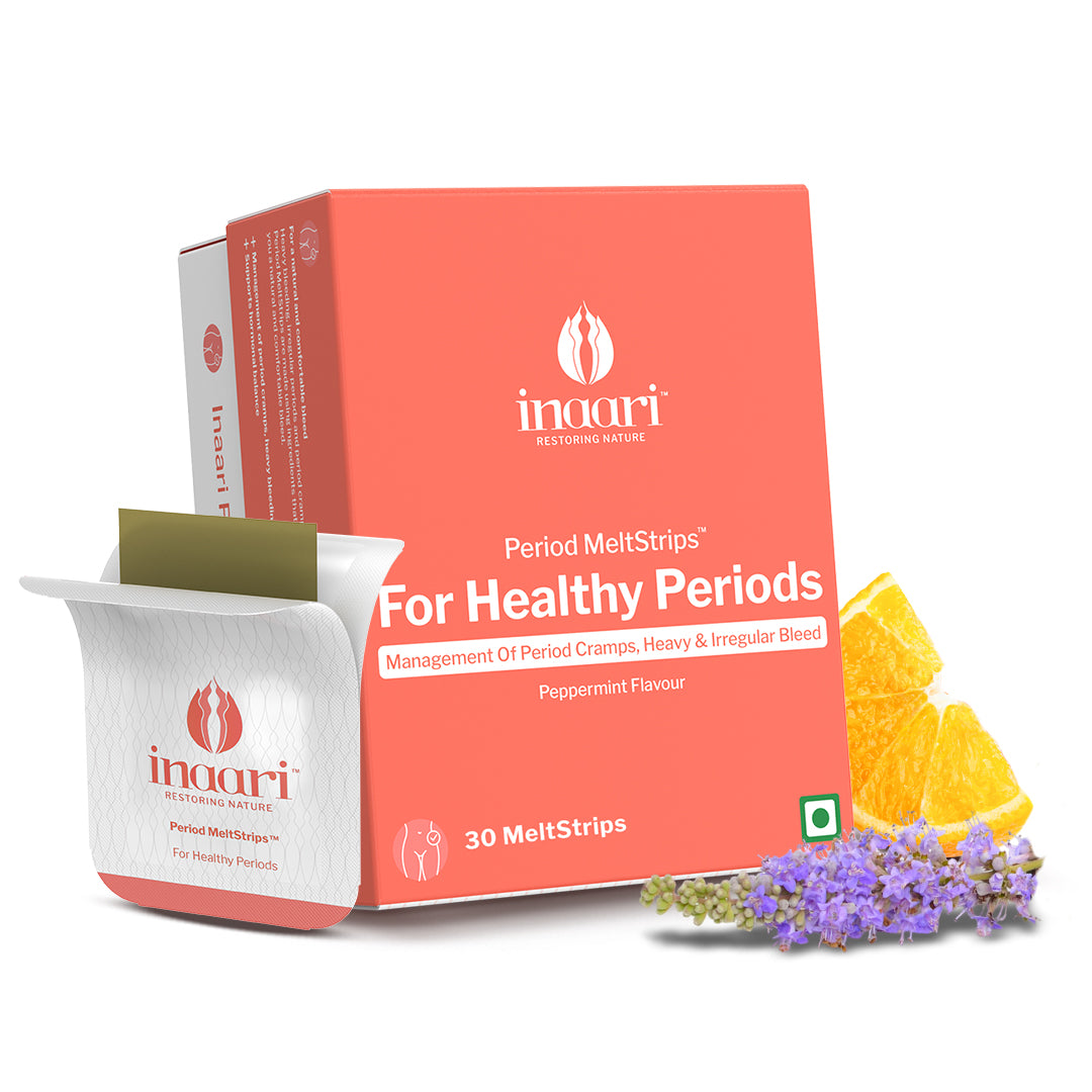 Inaari Period MeltStrips for Healthy Periods Management (30 meltstrips)